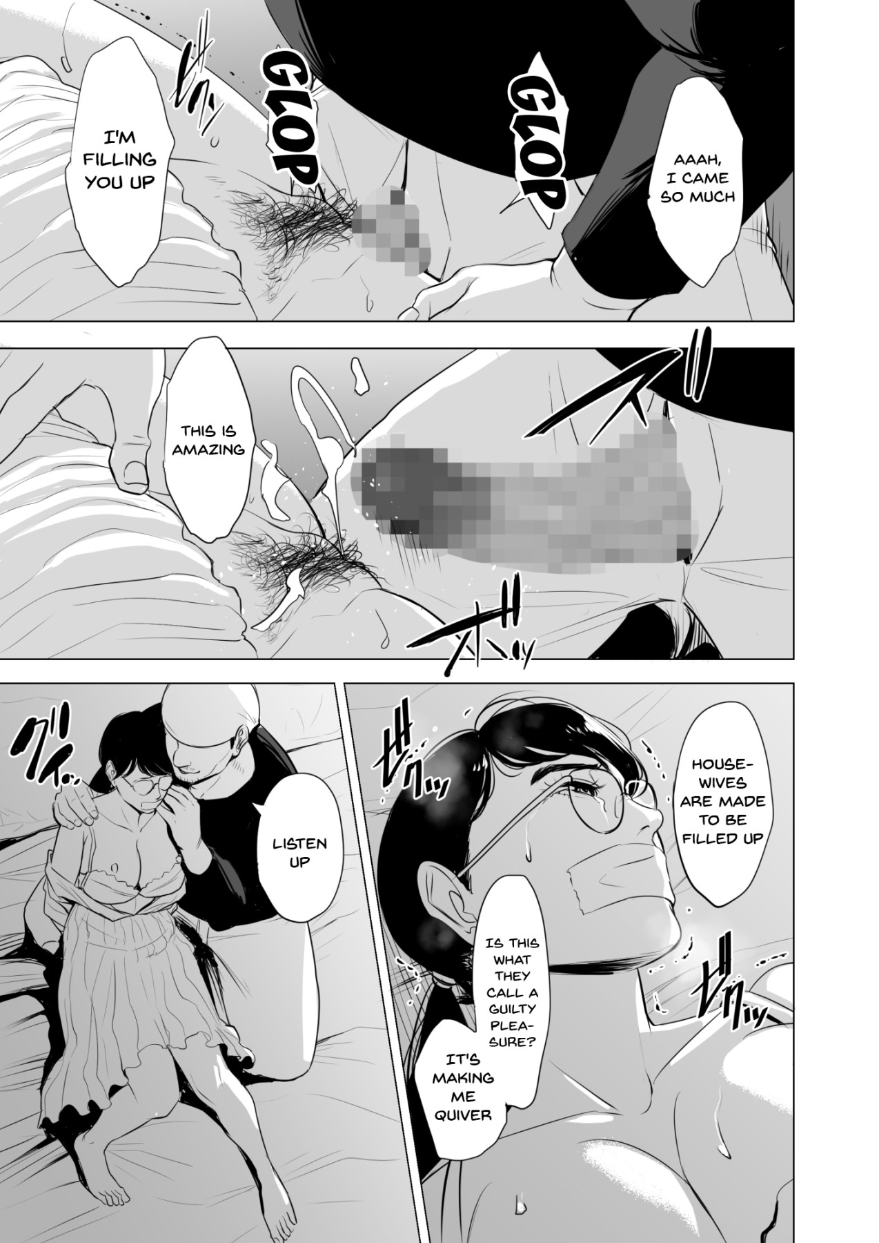 Hentai Manga Comic-A Sex Life To Be Content With ~The Plain Glasses Wearing Wife I Was Aiming For~-Read-20